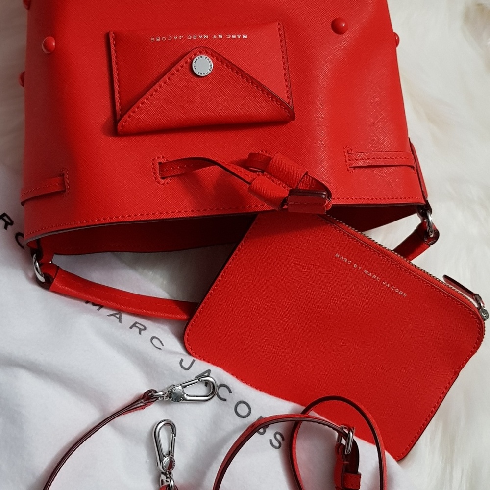 Marc jacobs "metropoli" bucket bag nwot - Picture 6 of 8